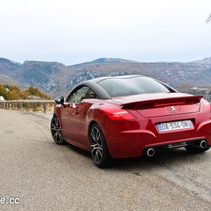 Essai de la Peugeot RCZ R – Col de Vence (Novembre 2013)