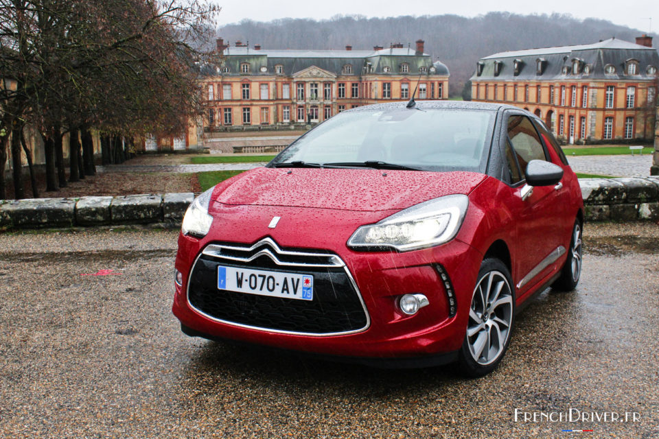 Essai DS 3 Cabrio Sport Chic THP 165 Rouge Rubi (Décembre 2014)