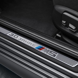 Seuil de porte BMW M5 « 30 Jähre M5 » (2014)