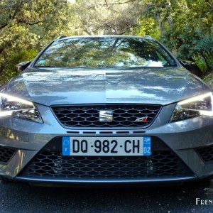 Photo face avant SEAT Leon ST Cupra – 2.0 TSI 280 (Avril 2015)