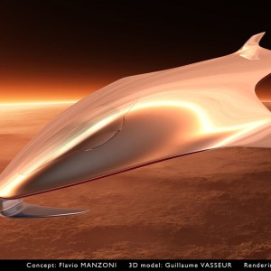 Photo Ferrari volante « OVNI » – Flavio Manzoni