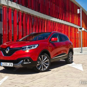 Photo essai Renault Kadjar Intens Rouge Flamme – Espagne (Juin 2
