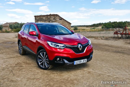 Photo essai Renault Kadjar Intens Rouge Flamme - Espagne (Juin 2