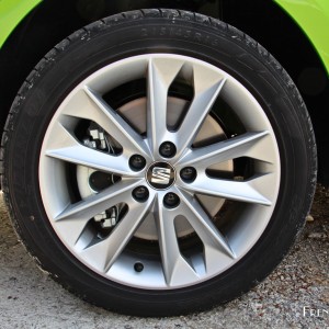 Photo jante aluminium 16 SEAT Ibiza Connect restylée (Juin 2015