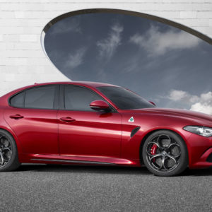 Photo officielle nouvelle Alfa Romeo Giulia (2015)