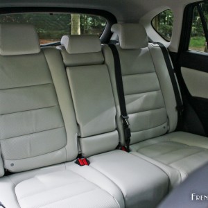 Photo banquette arrière cuir nouveau Mazda CX-5 (2015)