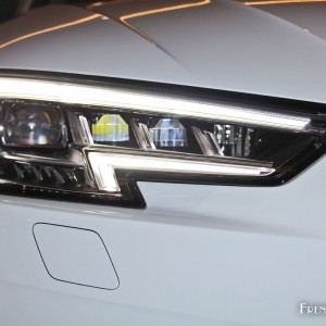 Photo feu avant nouvelle Audi A4 (2015)