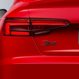 Photo feux arrière nouvelle Audi S4 (2015)