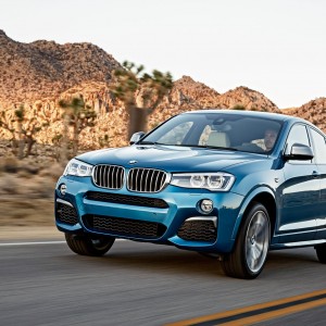 Photo officielle nouvelle BMW X4 M40i (2015)