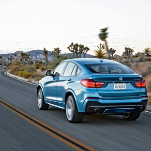 Photo officielle nouvelle BMW X4 M40i (2015)