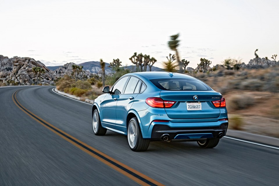 Photo officielle nouvelle BMW X4 M40i (2015)
