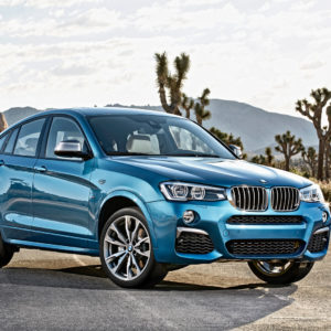 Photo 3/4 avant nouvelle BMW X4 M40i (2015)