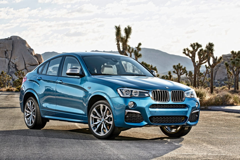 Photo 3/4 avant nouvelle BMW X4 M40i (2015)
