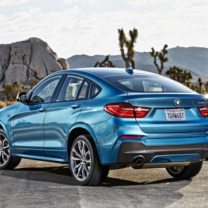 Photo 3/4 arrière nouvelle BMW X4 M40i (2015)