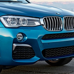 Photo bouclier avant nouvelle BMW X4 M40i (2015)