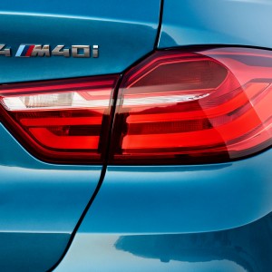 Photo feu arrière nouvelle BMW X4 M40i (2015)