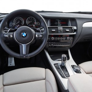 Photo intérieur nouvelle BMW X4 M40i (2015)