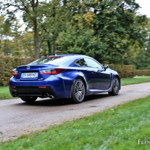 Photo essai Lexus RC F (2015)