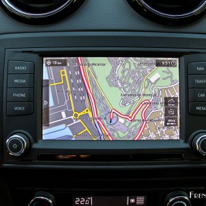 Photo écran tactile GPS SEAT Ibiza Cupra (2015)