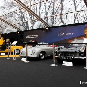 Photo Ferrari 250 GT Coupé 1960 et Porsche 356 Pre-A Speedster