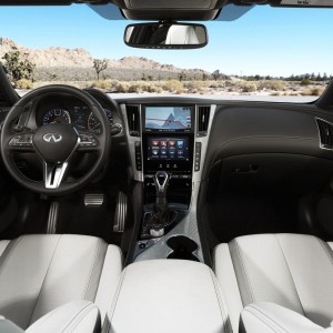 Photo intérieur nouvelle Infiniti Q60 (2016)