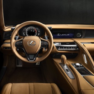 Photo poste de conduite Lexus LC 500 (2016)