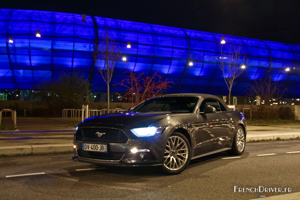 Photo essai Ford Mustang GT Convertible V8 (2016)