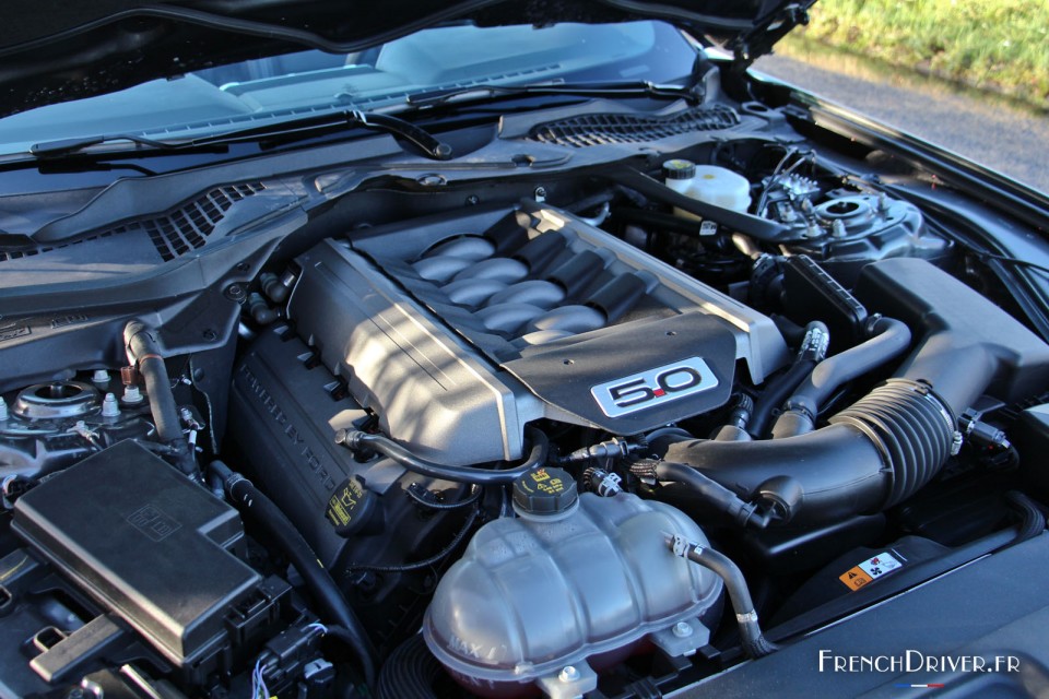 Photo moteur 5.0 V8 421 ch Ford Mustang GT Convertible V8 (2016)