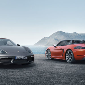 Photo officielle nouvelle Porsche 718 Boxster (2016)
