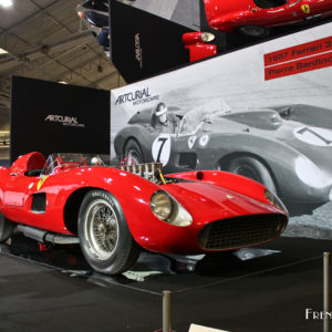 Photo Ferrari 335 S Spider Scaglietti (1957) Pierre Bardinon – Salon Rétromobile Paris 2016