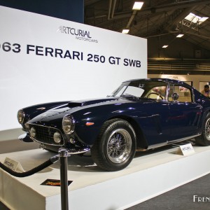 Photo Ferrari 250 GT SWB Berlinetta (1963) – Salon Rétromobile Paris 2016