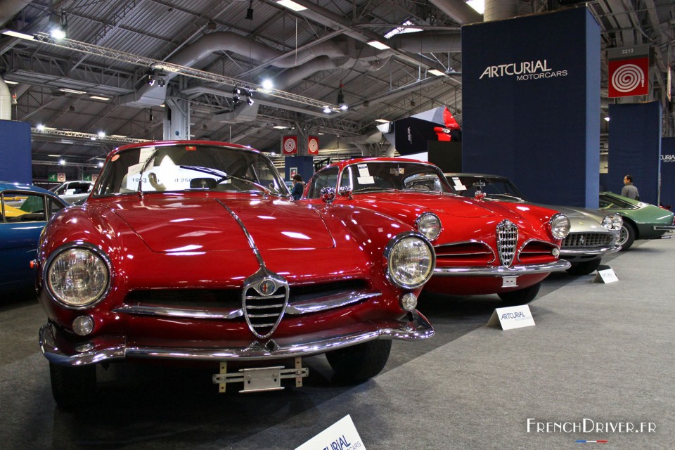 Photo Alfa Romeo Artcurial - Salon Rétromobile Paris 2016