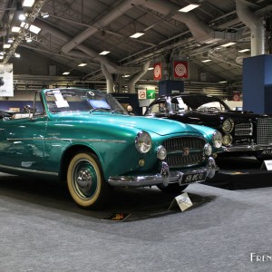 Photo Renault Frégate Ondine Cabriolet Ghia (1953) – Salon Rétromobile Paris 2016