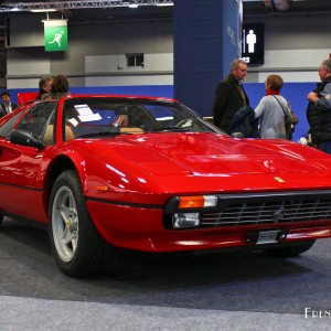 Photo Ferrari 308 GTS Quattrovalvole (1985) – Salon Rétromobile Paris 2016