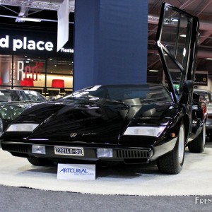 Photo Lamborghini Countach LP 400 Coupé « Periscopio » (1975) – Salon Rétromobile Paris 2016