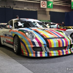 Photo Porsche 997 Cup (2006) – Salon Rétromobile Paris 2016