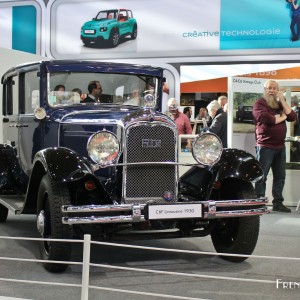 Photo Citroën C6F Limousine (1930) – Salon Rétromobile Paris 2016
