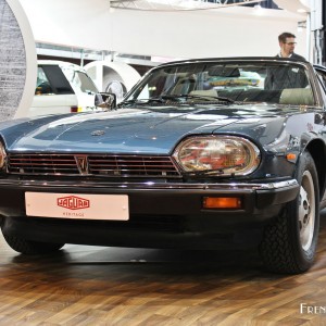 Photo Jaguar XJ-SC Cabriolet V12 (1985) – Salon Rétromobile Paris 2016