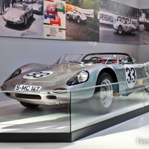 Photo Porsche 718 W-RS Spyder (1961) – Salon Rétromobile Paris 2016