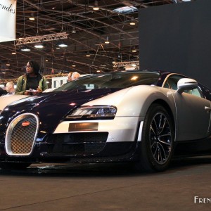 Photo Bugatti Veyron 16.4 Super Sport (2011) – Salon Rétromobile Paris 2016