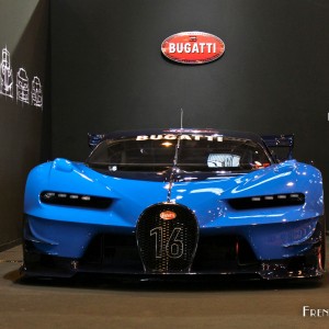 Photo Bugatti Vision Gran Turismo (2015) – Salon Rétromobile Paris 2016