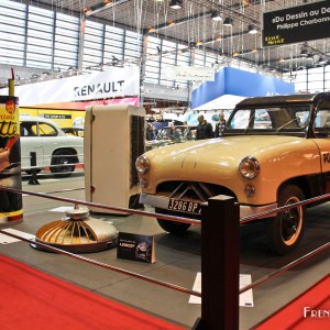 Photo Citroën 2 CV Publicitaire (1953) – Salon Rétromobile Paris 2016