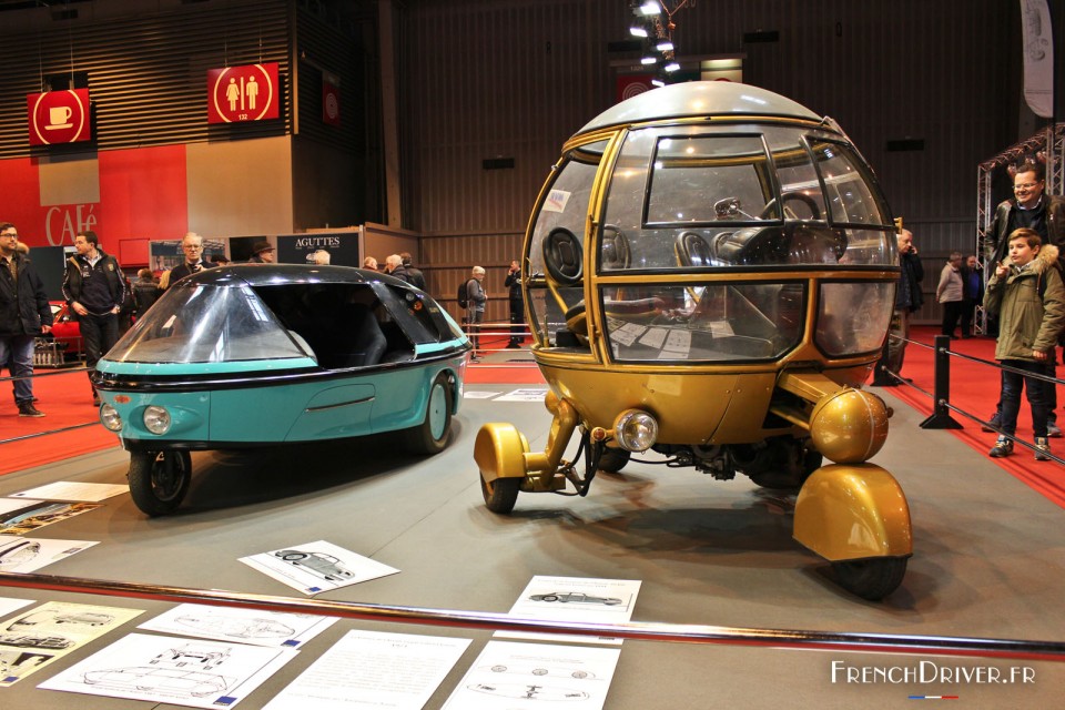 Photo Charbonneaux Ellipsis (1970) et Ponthieu Automodule (1968)