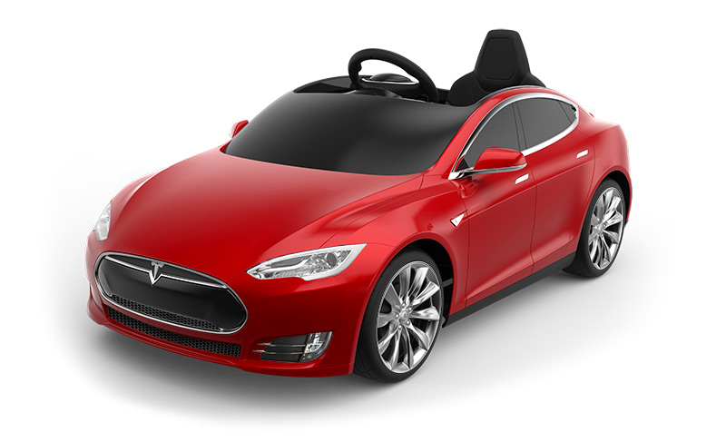 Radio Flyer Tesla Model S for Kids