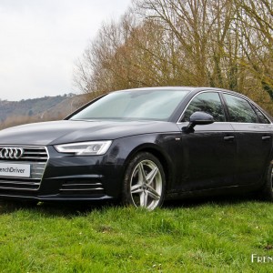 Photo 3/4 avant nouvelle Audi A4 (2016)