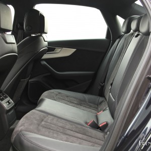 Photo banquette arrière nouvelle Audi A4 (2016)