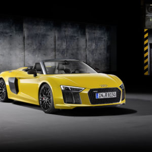 Photo officielle nouvelle Audi R8 Spyder (2016)
