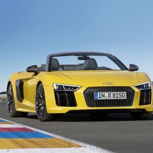 Photo officielle nouvelle Audi R8 Spyder (2016)