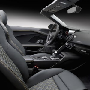 Photo sièges cuir nouvelle Audi R8 Spyder (2016)