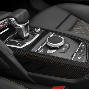 Photo console centrale nouvelle Audi R8 Spyder (2016)